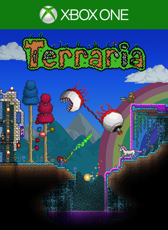 Terraria box art for Xbox One